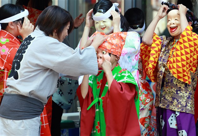 くらやみ祭り 浴衣