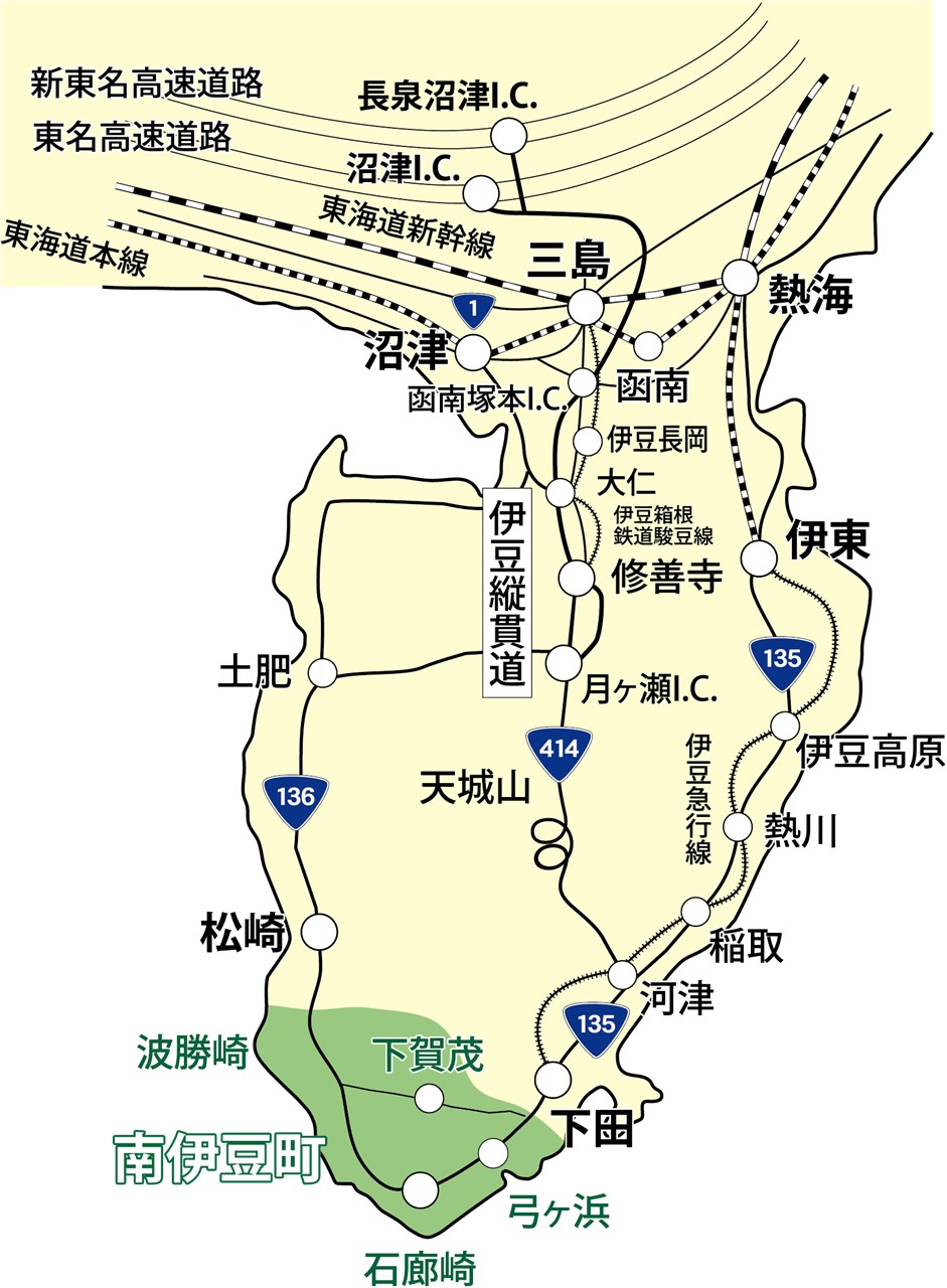 アクセス 南伊豆町観光協会 Minami Izu Tourism Association