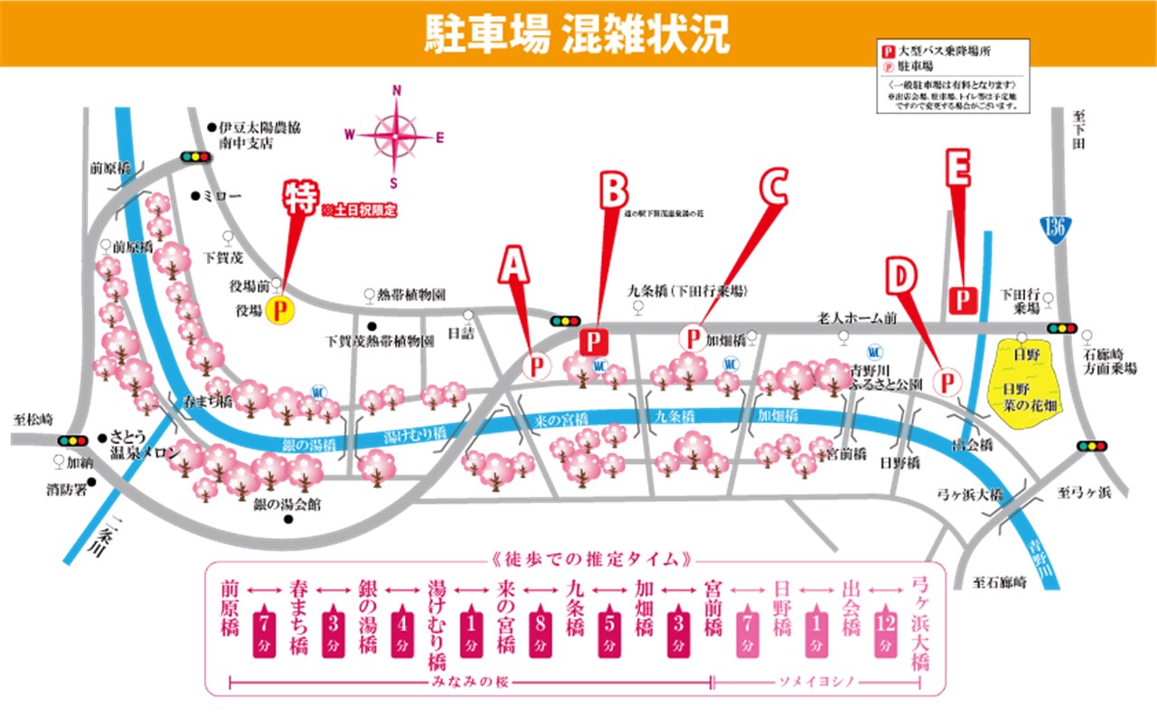 桜まつり駐車場 | 南伊豆町観光協会（Minami-izu Tourism Association）