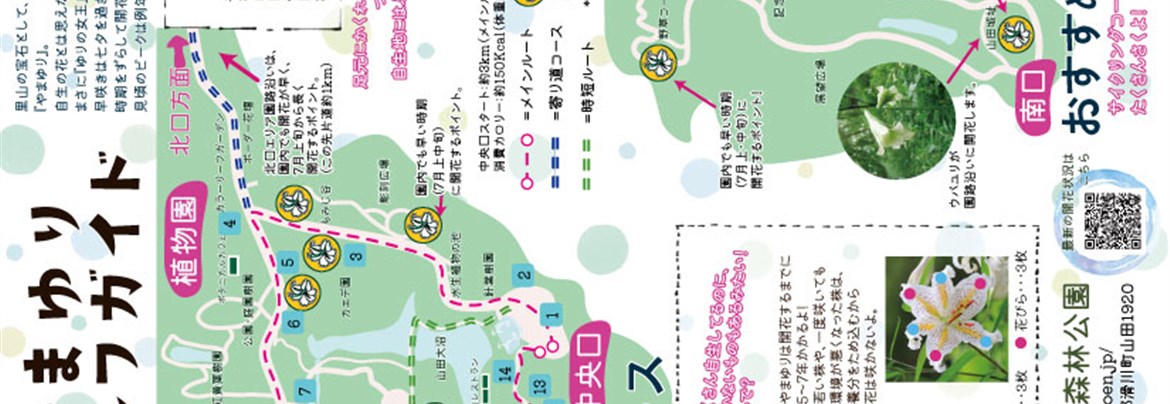 園内マップ | 国営武蔵丘陵森林公園 ｜ 全国で初めての国営公園